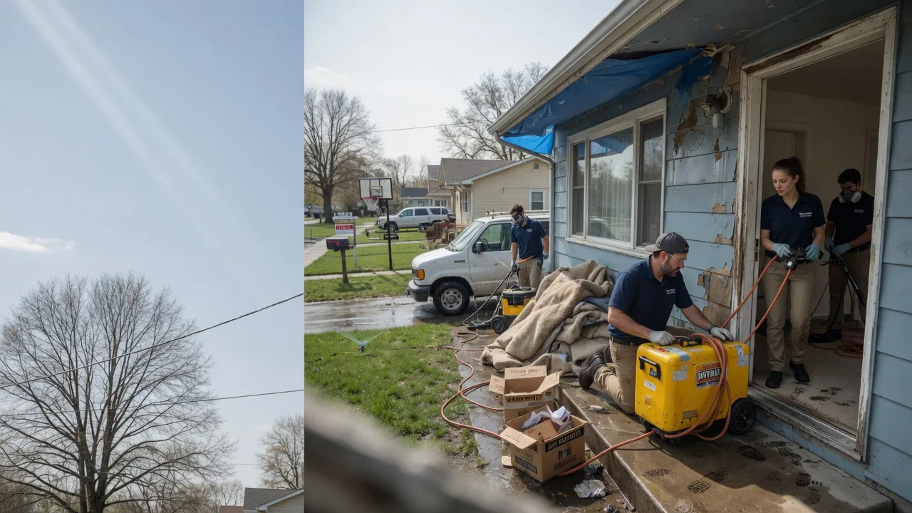 Basement Flood Cleanup in Independence, IA near me